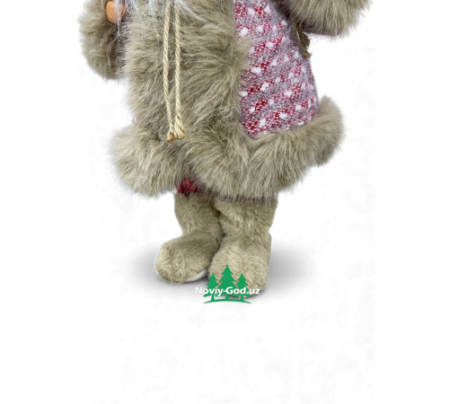 Дед Мороз / Санта клаус 45 см на батарейках — танцует с музыкой