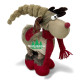 Декоративный олень новогодний с телескопическими ногами до 60 см