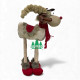 Декоративный олень новогодний с телескопическими ногами до 60 см
